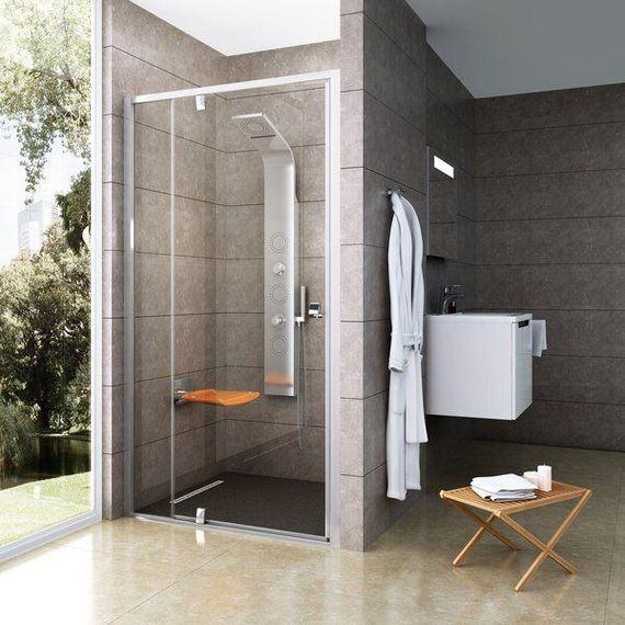 Душевые двери Ravak Pivot PDOP 2- 120 Полир. алюм. Transparent | Зображення 3