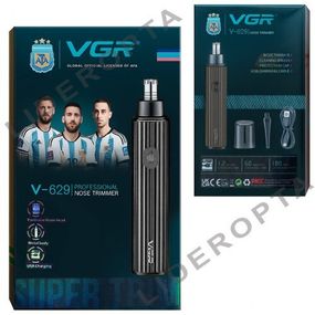 Тример для носа безпечний VGR V-629 BLACK (46226-V-629 BLACK_206)