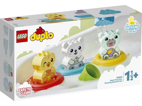 Конструктор LEGO DUPLO My First Веселе купання: Плаваючий потяг із тваринами 10965 (10965)