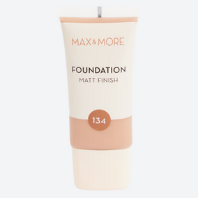 Тональний крем matt finish Max & More 134, 30 ml