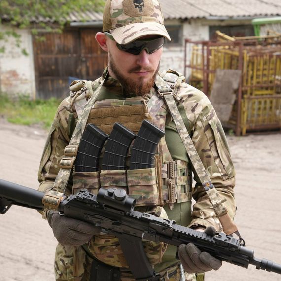 Збройовий ремінь RAGNAROK "TYR" Gen.II (1/2-точковий) з додатковим кріпленням Піксель | Зображення 1