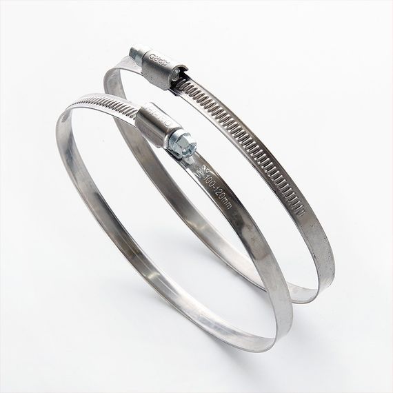 Хомут черв'ячний неіржавкий W2 70-90 мм (пач 10 шт.) APRO HCN-131 | Зображення 1