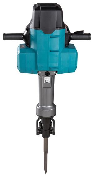 Молоток відбійний акумуляторний Makita HM004GZ01 (72.8 Дж, 870 хв-1, XGT, 2000 Вт, BL, HEX 28.6 мм, AVT, AWS, 28.2 кг, без акумуляторів та зарядного пристрою) | Зображення 5
