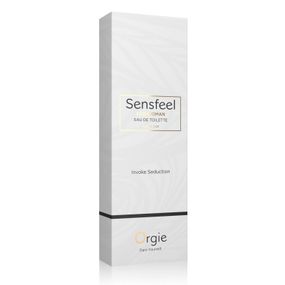 Туалетна вода жіноча SENSFEEL + афродизіак, 10 мл ефективна феромон-технологія Orgie