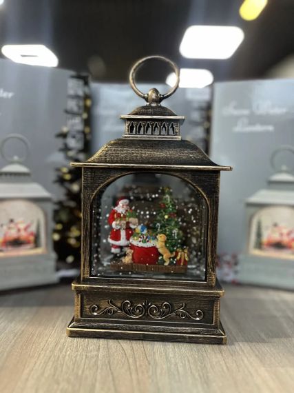 Новогодний музыкальный фонарь ночник с подсветкой Xmas 24072D | Зображення 2