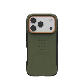 Чехол для мобильного телефона UAG iPhone 17 Pro Civilian MagSafe Olive/Orange (114545117297)