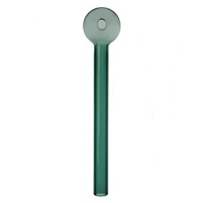 Кальян Стеклянная трубка Вапорайзер Oil Pipe Colored Long Green