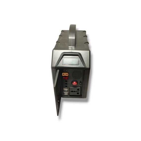 Портативна зарядна станція VELMAX V-PPS-200sp 200W акум.свинц кисл Lead-acid30Ah з сонячною панеллю 3х30W (Арт.31-10-03) | Зображення 2