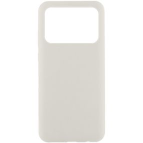 Чохол Silicone Cover Lakshmi (AAA) для Xiaomi Poco X6 Pro Білий / White