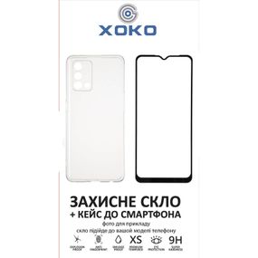 Чехол для мобильного телефона XoKo Ultra Thin Air + Glass Full Cover Ultra-Thin Realme C11 (2021) Black (XK-CS-ULT-RL-C11)