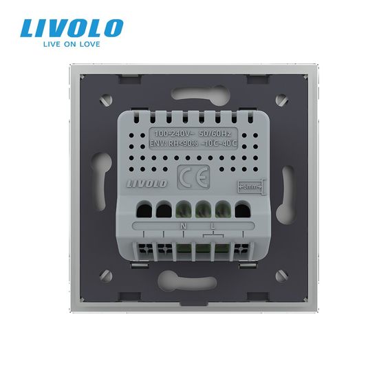 Термометр-гігрометр LIVOLO, 230В, сірий | Зображення 3
