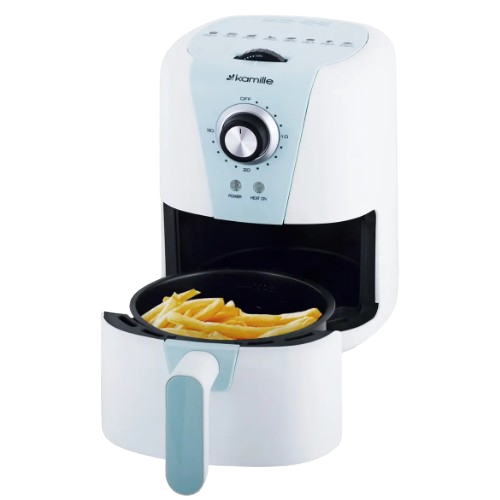 Фритюрниця електрична 1,5л 1000W 6814 KAMILLE | Зображення 4