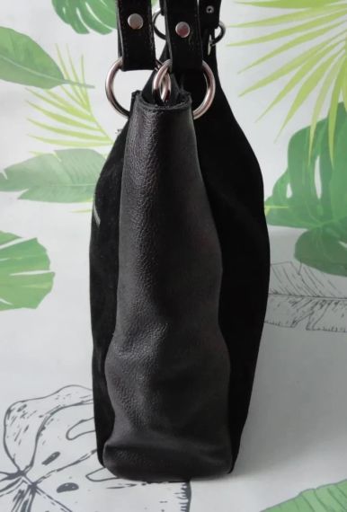Жіноча  сумка "Big bag" чорна | Зображення 1