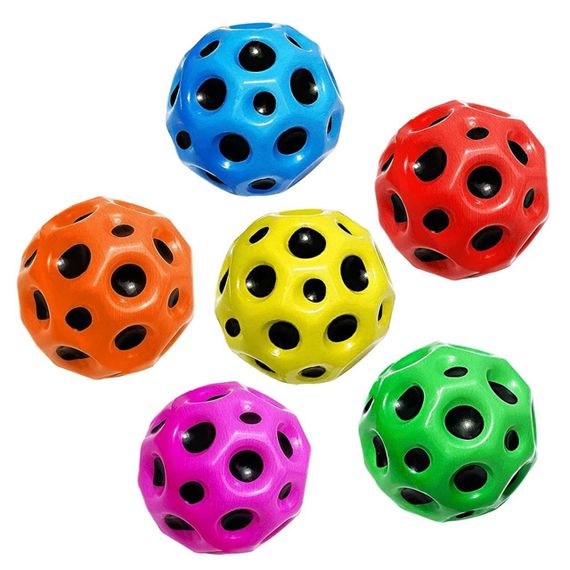 Прыгающий мяч антистресс 1 шт, Sky Ball Gravity Ball, Цвет Рандом / Антигравитационный мяч попрыгун | Зображення 4