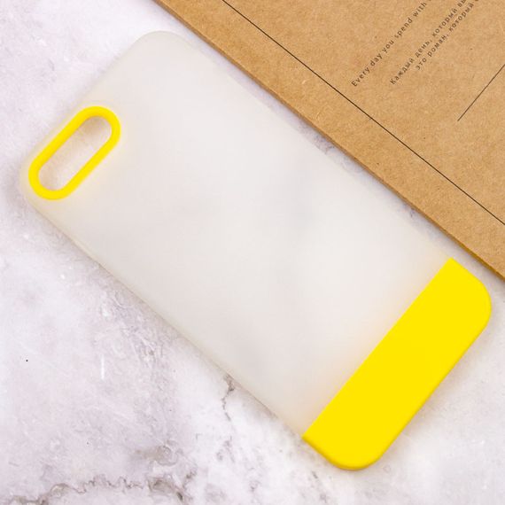 Чохол TPU+PC Bichromatic для Apple iPhone 7 plus / 8 plus (5.5") Силікон, Matte / Yellow | Зображення 4