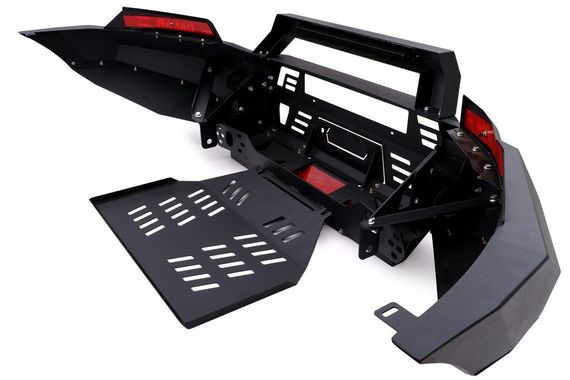 Передний бампер с защитой картера Dakar (2015-2020) для Toyota Hilux 2015↗ гг. | Зображення 1