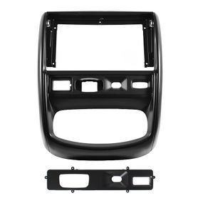 Переходная рамка 9" Lesko для автомобиля RENAULT Duster 2010-2014 F-6696 Рено Black