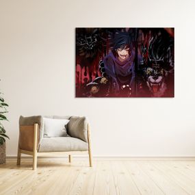 Плакат-постер з принтом Кавун Jujutsu Kaisen Магічна битва Fushiguro Megumi Фушигуро Мегумі шикігамі 2 А2 ПЛ000760(А2)