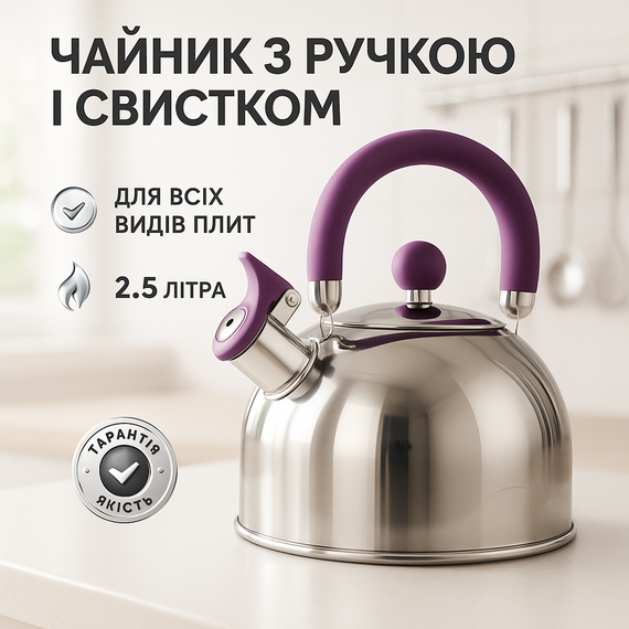 Чайник газовий нержавіюча сталь, Якісний чайник для газової плити Хороший для газової плити BV-92