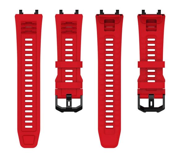 Силіконовий ремінець Primolux для смарт годинника Xiaomi Amazfit T-Rex 2 (A2169 / A2170) - Red | Зображення 4
