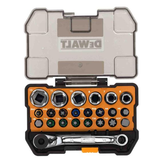Набор бит и головок DeWALT DT70906 | Зображення 1