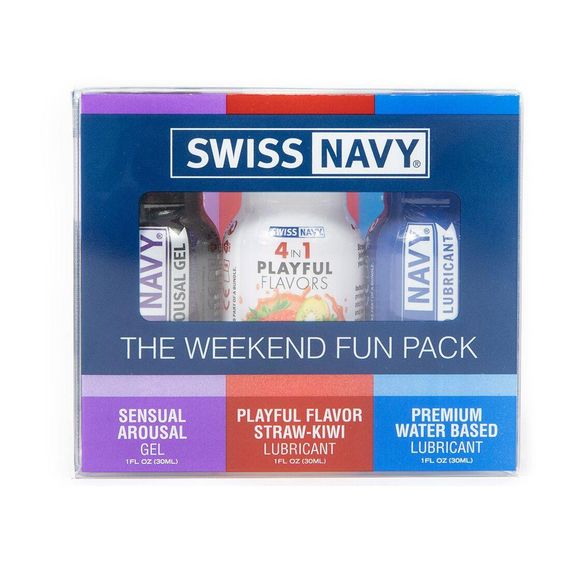 Набір Swiss Navy Weekend Fun Pack 3 х 30 мл Sex Aura