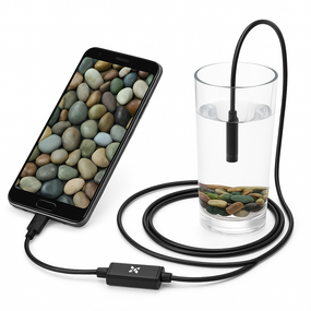 Камера гибкий провод, Гибкая эндоскопия оборудование, Usb Android Эндоскоп для смартфона, Эндоскоп зонд OQ-34