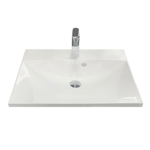 Раковина накладная Adamant Emil, прямоугольная (4824296201401) | Зображення 3
