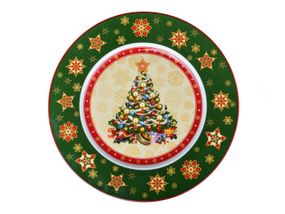 Тарілка обідня Lefard Christmas collection 986-061 26 см