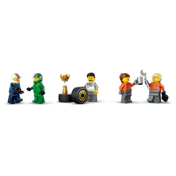 Конструктор LEGO City Вантажівка F1 з автомобілями RB20 та AMR24 (60445) | Зображення 6