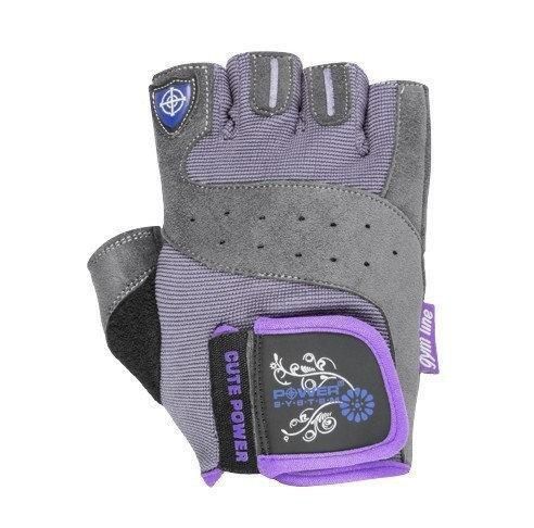 Рукавички для фітнесу Power System PS-2560 Cute Power жіночі Purple XS | Зображення 2