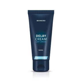 Крем-пролонгатор Boners Delay Cream 100 мл, легкий анестетик лаурет-9 + мята Sex Aura