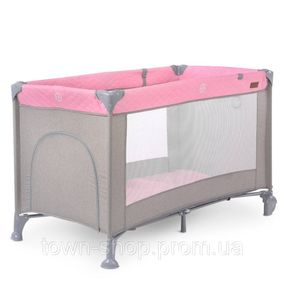 Детский манеж ME 1096 Pink Gray розовый 125 х 65 х 78 см