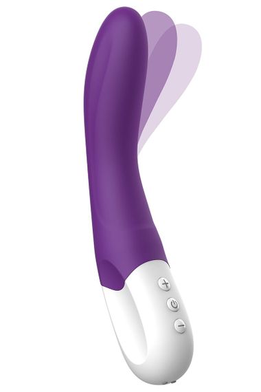 Вібратор точки G Liebe Bend It Rechargeable Purple, 10 режимів, дуже потужний, гнучкий стовбур | Зображення 1