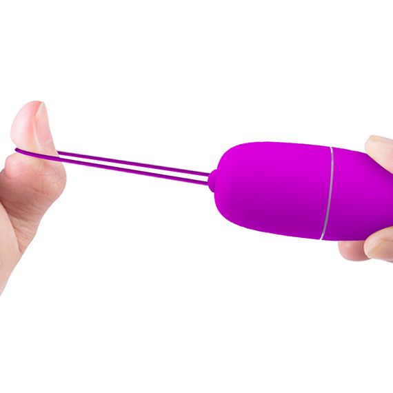 Віброяйце - Pretty Love Selkie Vibrating Egg Purple | Зображення 4