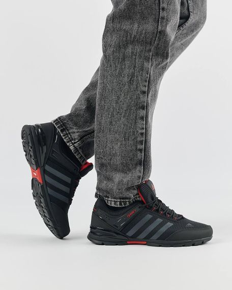 Чоловічі кросівки Terrex Black Grey Red | Зображення 4