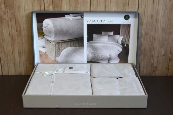 Постільна білизна La Romano Premium Satin 200×220 Vandela Wind | Зображення 2