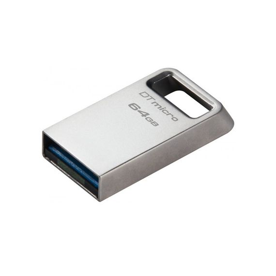 USB флеш накопичувач Kingston 64GB DataTraveler Micro USB 3.2 (DTMC3G2/64GB) | Зображення 1