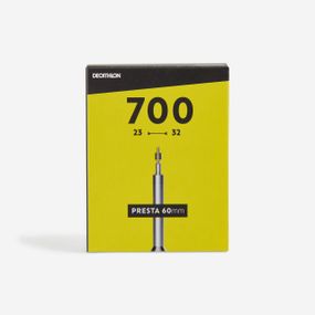 Камера 700x18/25 з ніпелем Presta 60 мм