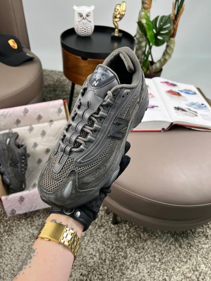 Мужские кроссовки New 1000  Dark Grey Легка хода в будь-яку погоду весна / літо / осінь A4216 | Зображення 4