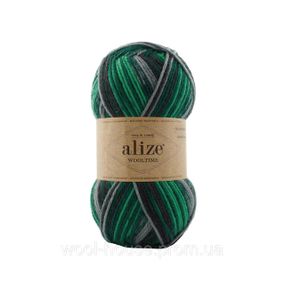 Шкарпеткова пряжа Alize Wooltime, 11012