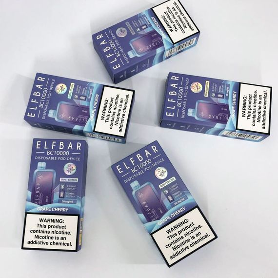 Elf Bar BC10000 смак Виноград Вишня (Grape Cherry) (ws25661-3) | Зображення 2