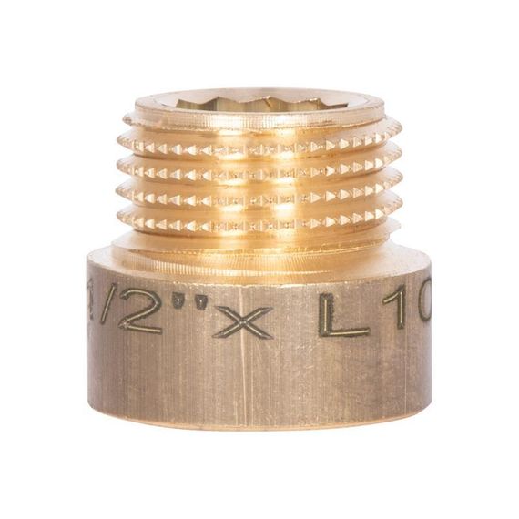 Удлинитель латунный Thermo Alliance Standart 1/2"ВН, L=10 мм SD4221510 | Зображення 5
