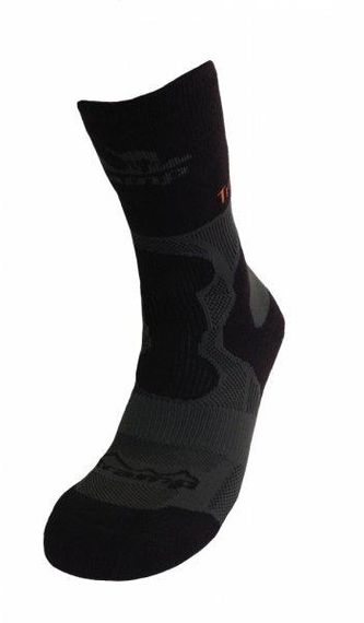 Носки Tramp Outdoor Trekking Wool серый/черный 38-40