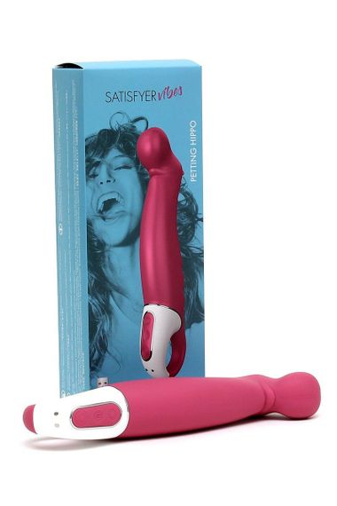 Вібратор для точки G - Satisfyer Petting Hippo | Зображення 1
