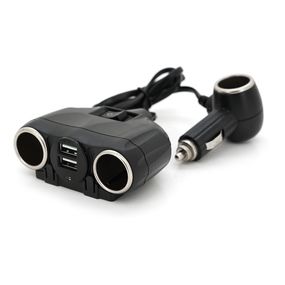 АЗУ разветвитель Olesson 1630.12V-3x12V + 2*USB,Black,Blister