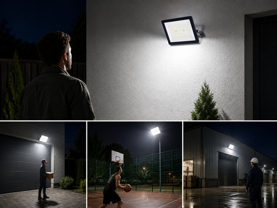 Светодиодный прожектор LED 300W/LED светильник уличный / AEON LED 300W | Зображення 1