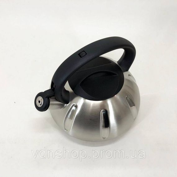 Чайник газовий 3 літри Unique UN-5304 3 л, Якісний чайник для газової плити Якісний металевий AG-85