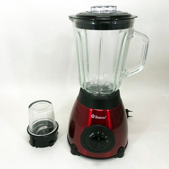 Блендер стаціонарний з кавомолкою DOMOTEC MS-6611 1000Вт, Блендер для дитячого пюре, Блендер для дому | Зображення 8