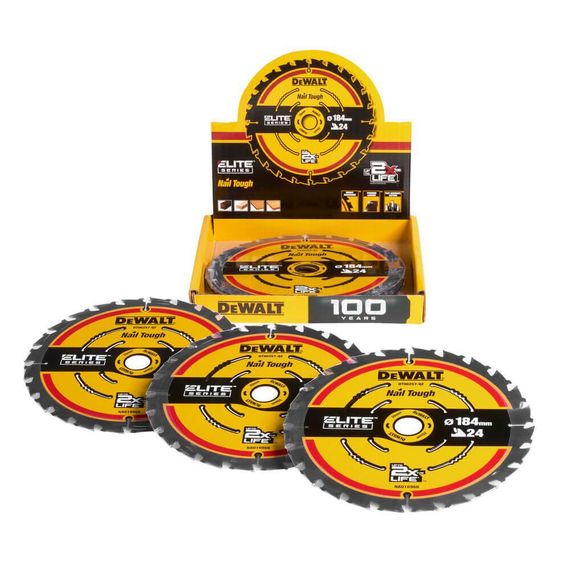 Диск пильний ELITE EXTREME 184*16мм DeWALT DT10401